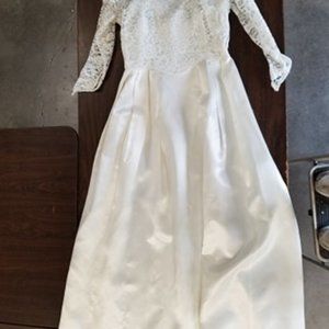 wedding dress, vintage
